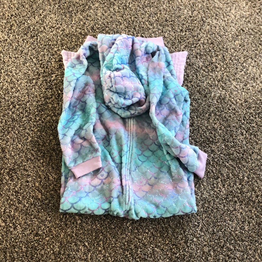Girls mermaid onesie for girls